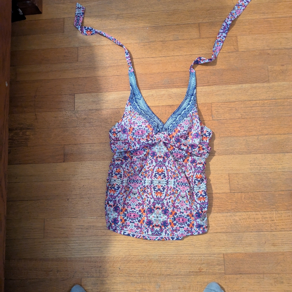 Athleta Colorful Patterned Bra - image 4